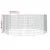 vidaXL enclos pour animaux Fer