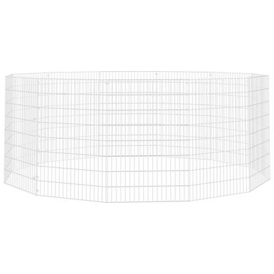 vidaXL enclos pour animaux Fer