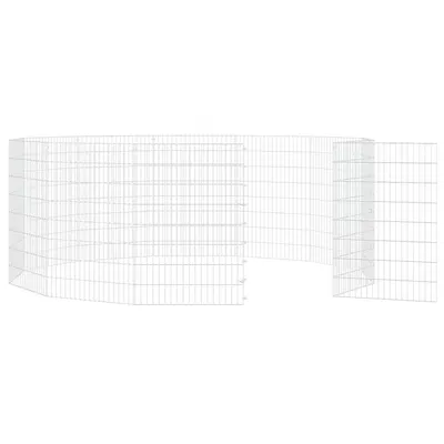 vidaXL enclos pour animaux Fer