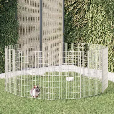 vidaXL enclos pour animaux Fer vidaXL enclos pour animaux Fer