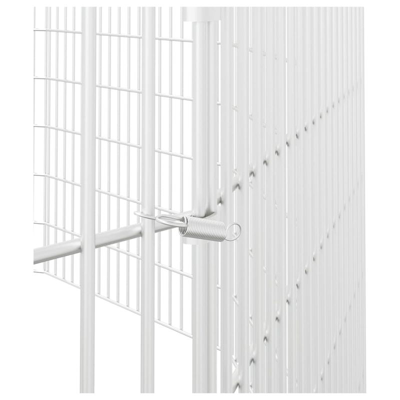 vidaXL enclos pour animaux Fer