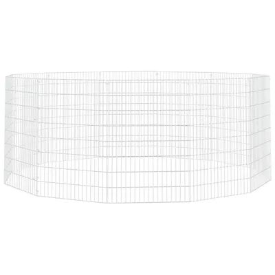 vidaXL enclos pour animaux Fer