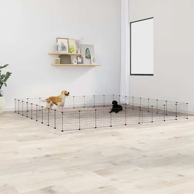 vidaXL cage pour animaux de compagnie Acier