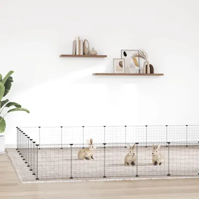 vidaXL cage pour animaux de compagnie Acier vidaXL cage pour animaux de compagnie Acier