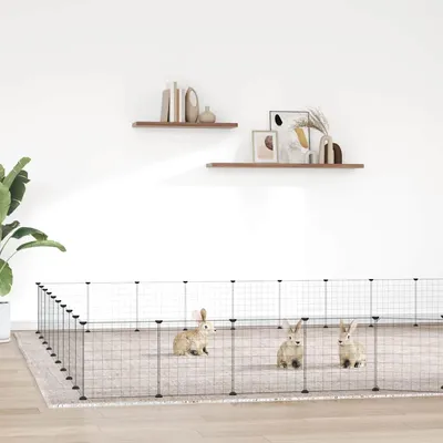 vidaXL cage pour animaux de compagnie Acier