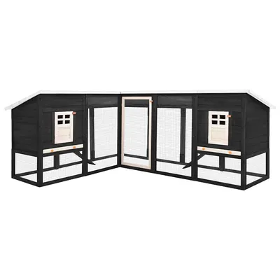 vidaXL clapier Bois vidaXL clapier Bois