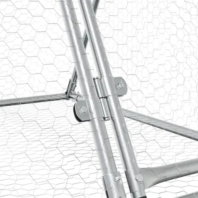 vidaXL clapier Acier