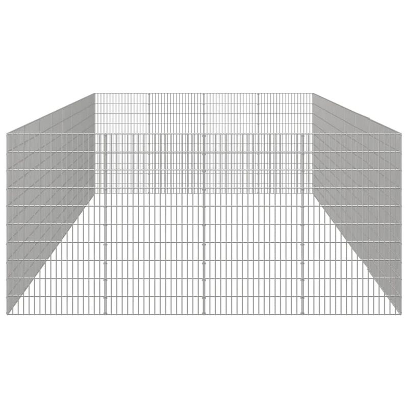 vidaXL enclos pour animaux Fer