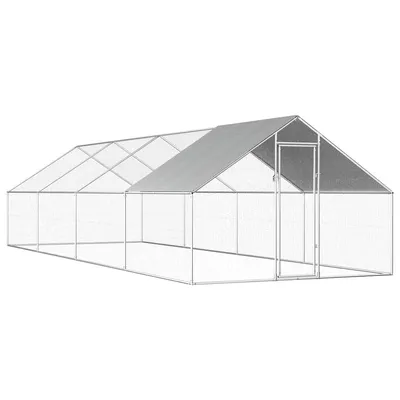 vidaXL cage pour poulets Acier vidaXL cage pour poulets Acier
