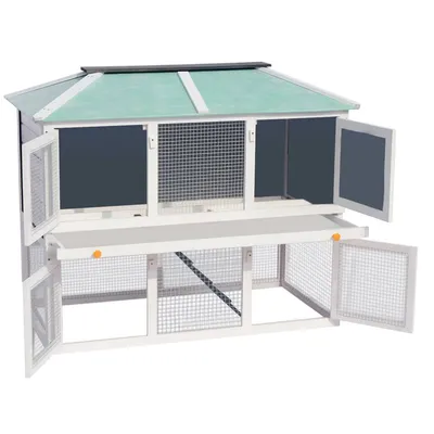 vidaXL cage pour animaux Bois