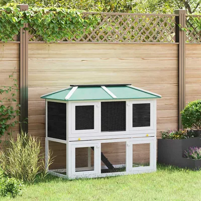 vidaXL cage pour animaux Bois
