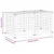 vidaXL cage pour animaux de compagnie Acier