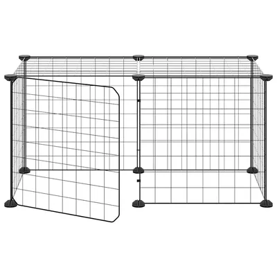 vidaXL cage pour animaux de compagnie Acier