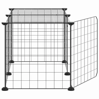 vidaXL cage pour animaux de compagnie Acier vidaXL cage pour animaux de compagnie Acier