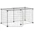 vidaXL cage pour animaux de compagnie Acier vidaXL cage pour animaux de compagnie Acier