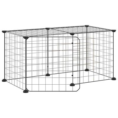 vidaXL cage pour animaux de compagnie Acier