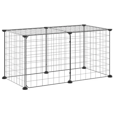 vidaXL cage pour animaux de compagnie Acier