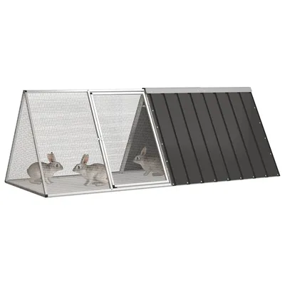 vidaXL cage pour lapins Acier vidaXL cage pour lapins Acier