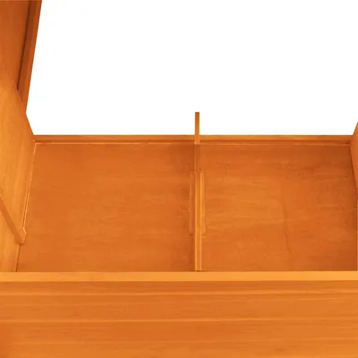 vidaXL poulailler Bois