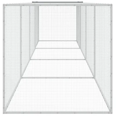 vidaXL cage à poules Acier