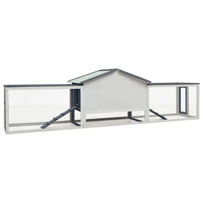 vidaXL clapier pour lapins Bois de pin