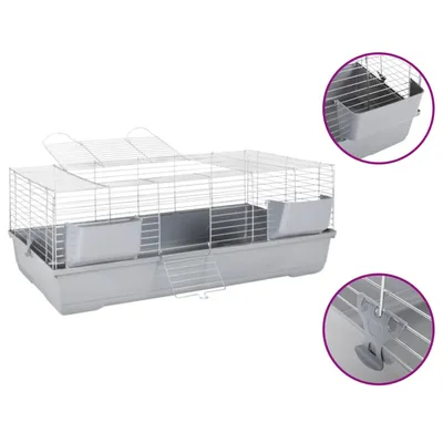 vidaXL cage pour petits animaux Polypropylène