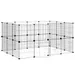 vidaXL cage pour animaux de compagnie Acier