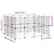 vidaXL cage pour animaux de compagnie Acier