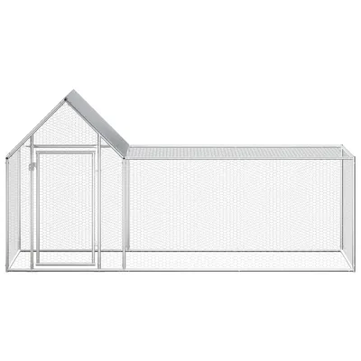 vidaXL poulailler Acier