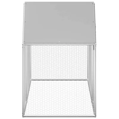 vidaXL poulailler Acier