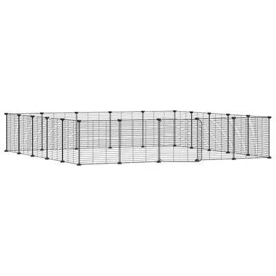 vidaXL cage pour animaux de compagnie Acier