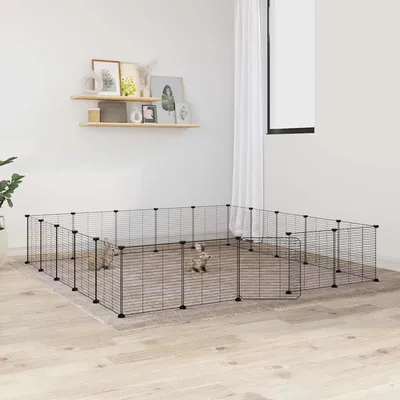 vidaXL cage pour animaux de compagnie Acier