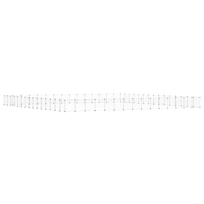 vidaXL cage pour animaux de compagnie Acier
