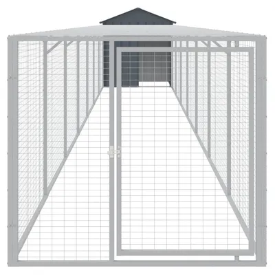 vidaXL cage à poules Acier