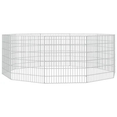 vidaXL enclos pour animaux Fer