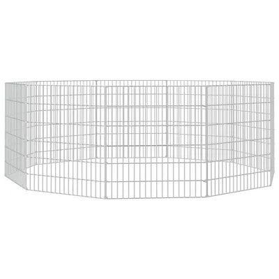vidaXL enclos pour animaux Fer