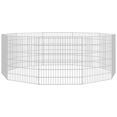 vidaXL enclos pour animaux Fer