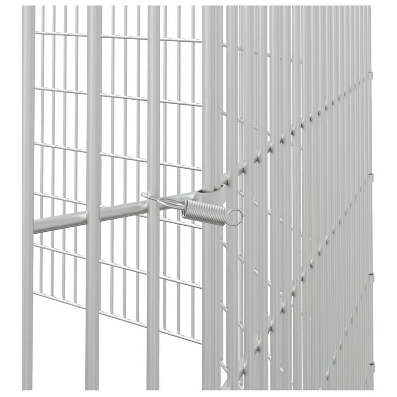vidaXL enclos pour animaux Fer