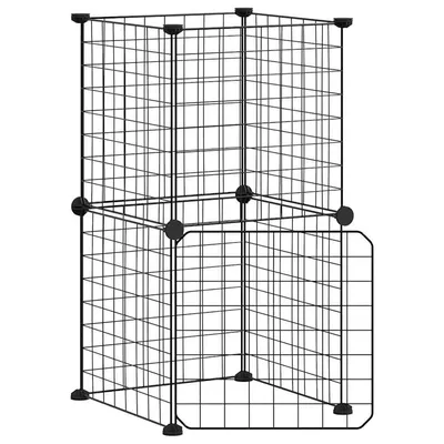 vidaXL cage pour animaux de compagnie Acier vidaXL cage pour animaux de compagnie Acier