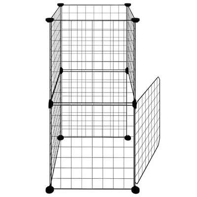 vidaXL cage pour animaux de compagnie Acier