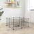 vidaXL cage pour animaux de compagnie Acier