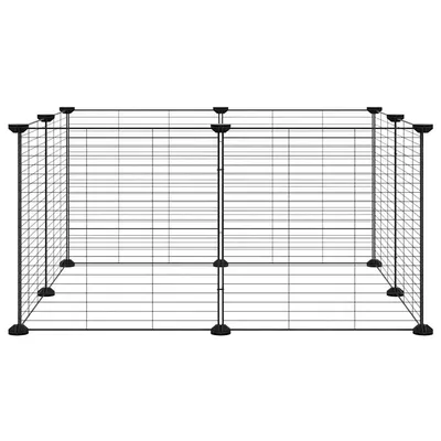 vidaXL cage pour animaux de compagnie Acier
