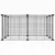 vidaXL cage pour animaux de compagnie Acier