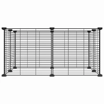 vidaXL cage pour animaux de compagnie Acier