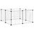13,3 x 1,5 cm, À 8 panneaux sans porte