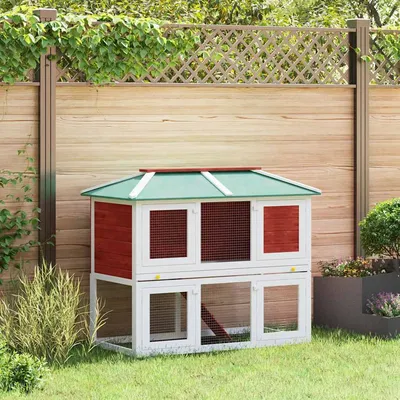 vidaXL cage pour animaux Bois