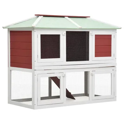 vidaXL cage pour animaux Bois