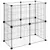 vidaXL cage pour animaux de compagnie Acier