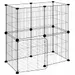 vidaXL cage pour animaux de compagnie Acier