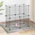 vidaXL cage pour animaux de compagnie Acier